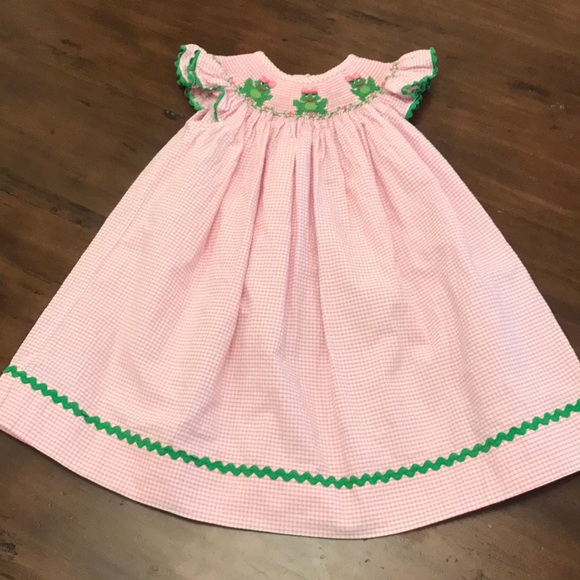 baby frog dress